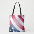 Search for red white and blue striped bags For her