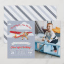 Search for vintage aeroplane birthday invitations Airplane