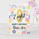 Search for girl 8th birthday cards For her