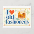 Recherche de old fashioned cartes postales Cocktail