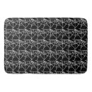 Search for halloween bath mats Black