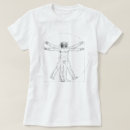 Search for vitruvian man tshirts Leonardo da vinci