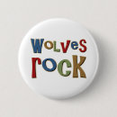 Search for wolves buttons Design
