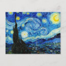 Search for vangogh postcards Starry
