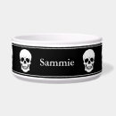Search for skull pet bowls White
