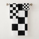 Search for black and white designs bath towels Shapes