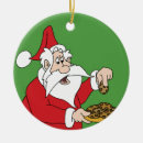 Search for cookie ornaments Santa