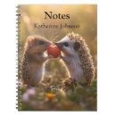 Search for hedgehog notebooks Animals