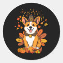 Search for thanksgiving dog stickers Fall season