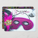 Search for mardi gras masquerade costume party invitations Mask