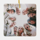 Search for double sided photo ornaments First christmas married