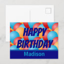 Search for happy birthday name postcards For kids