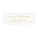 Search for modern gold return address labels Script