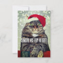 Search for angry cat christmas cards Funny