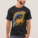 Search for giraffe mens tshirts Rainbow