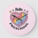 Recherche de maternelle horloges Drôle