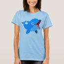 Search for dolphin womens tshirts Blue