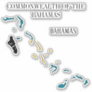 Recherche de drapeau des bahamas autocollants Drapeaux du monde