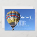 Search for hot air balloon bridal shower invitations Modern