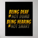 Search for deaf posters Hearing impaired