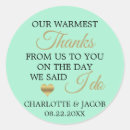 Search for mint wedding stickers Heart