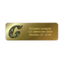 Search for initial c return address labels Letter