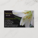Recherche de jolies fleurs cartes visite Blanc
