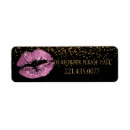 Search for pink lips return address labels Lipsense