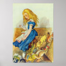 Search for upsetting posters Alice in wonderland