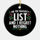 Search for santa naughty list ornaments Xmas