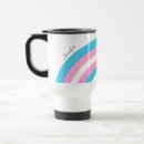 Search for transgender travel mugs Rainbow