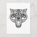 Recherche de zendoodle vœux cartes Loup