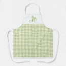 Search for green plaid aprons Checks