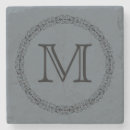 Recherche de ardoise dessous de verres Monogramme
