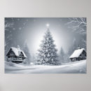 Search for winter scene christmas posters Snow covered trees