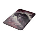 Search for gothic bath mats Black
