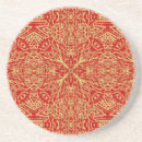 Search for red and gold coasters Pattern