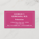 Search for dermatologist business cards Pediatrician
