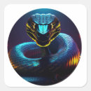 Search for black snakes stickers Abstract