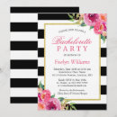 Search for purple bachelorette party invitations Floral