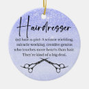 Search for hairstylist ornaments Hairdresser