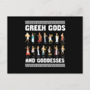 Recherche de dieux grecs cartes postales Mythologie grecque