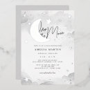 Search for silver moon invitations Baby