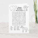 Search for word search cards For kids
