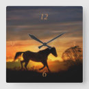 Recherche de cheval de course horloges Chevaux