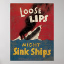 Search for loose lips sink ships posters Might