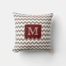 Search for burgundy and tan pillows Modern