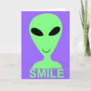 Search for funny alien birthday cards Science fiction