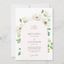 Search for anemone flower wedding invitations Floral