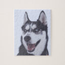 Search for siberian husky puzzles Snow